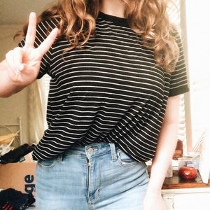 striped t-shirt
